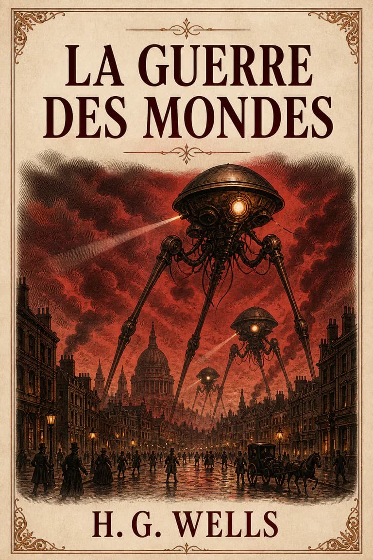 Couverture de La Guerre des mondes