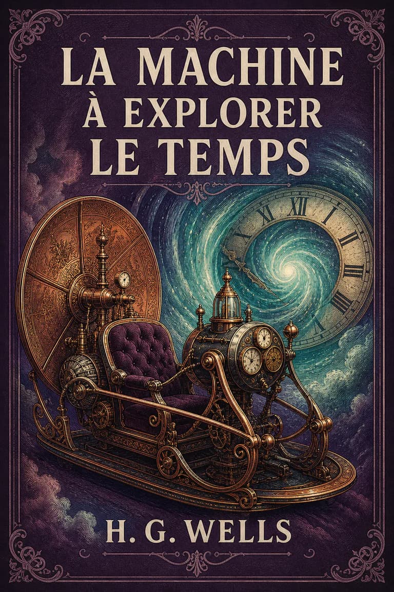 Couverture de La Machine à explorer le temps